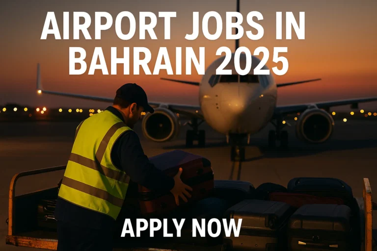 Airport Jobs in Bahrain 2025 — High-Salary Ground Handling, Cargo, Maintenance & Customer Service Careers (Manama & Muharraq)