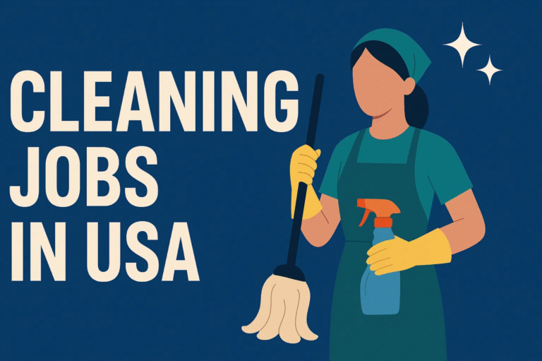 Cleaning Jobs In USA