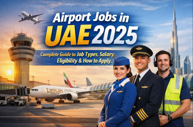 Airport Jobs in UAE 2025: Complete Guide to Job Types, Salary, Eligibility & How to Apply