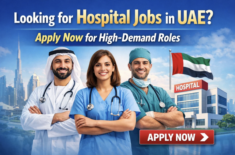 Looking for Hospital Jobs in UAE? Apply Now for High-Demand Roles