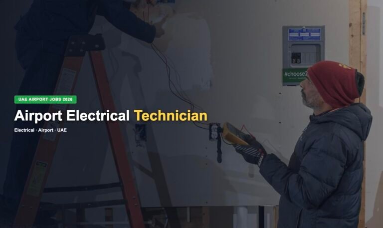 Airport Electrical Technician Jobs in UAE 2026 – Latest Hiring, Salary & How to Apply