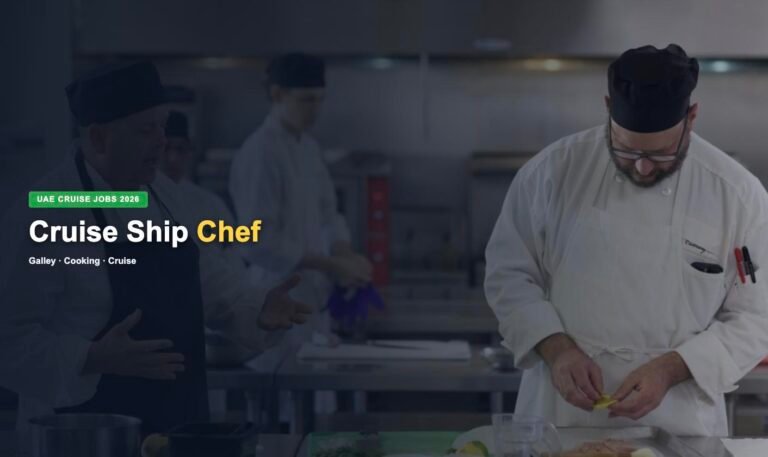 Cruise Ship Chef Jobs in UAE 2026 – Latest Hiring, Salary & How to Apply