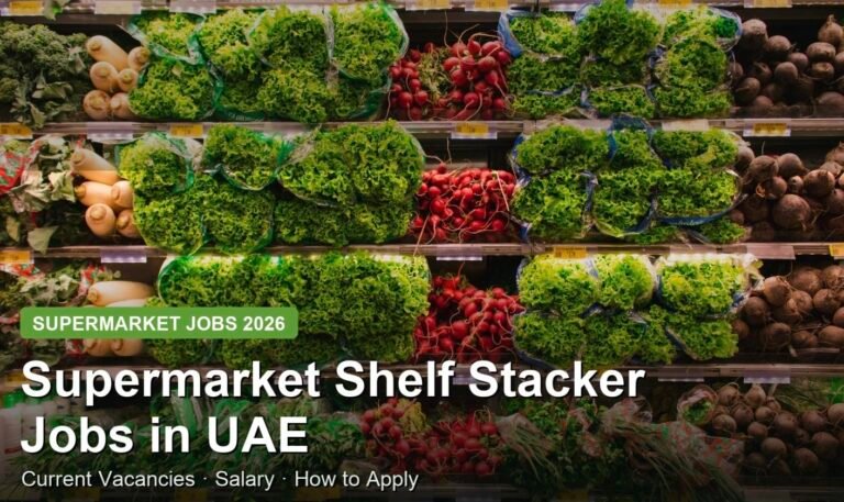 Supermarket Shelf Stacker Jobs in UAE 2026 – Current Vacancies, Salary & How to Apply